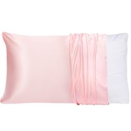 PiccoCasa 600 Thread Count Mulberry Silk Pillow Covers for Hair and Skin, 22 Momme Silk Smoothness with Envelope Closure Pillowcase, King(20