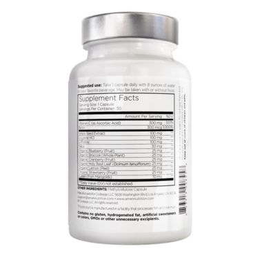 Amen Vegan Collagen Builder + Vitamin C, Biotin, Whole Foods, Beauty Supplement - 30ct. View a larger version of this product image.