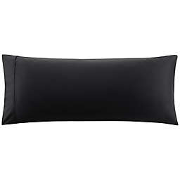 PiccoCasa 1 Piece Cotton Envelope Closure Long Body Pillow Cover, 100% Cotton Soft Pillowcase Pillow Protector with Envelope Closure, 20