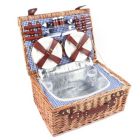 Alternate image 2 for Stock Preferred Picnic Ware Set Wicker Basket Large Capacity For Food Fruits Beverages Storage
