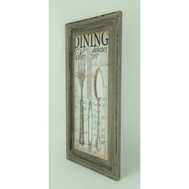 VIP Home and Garden Distinctive Dining Vintage Silverware Wall Decor. View a larger version of this product image.