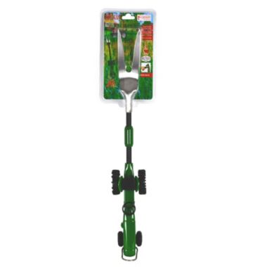 G.E.I. Tractor BBQ Grill Fork with Bottle Opener, Green - Stainless Steel Grilling Tool. View a larger version of this product image.