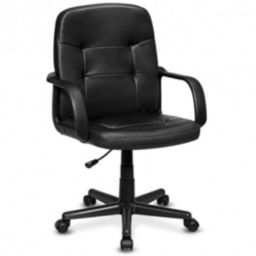 Costway Ergonomic Mid-back Executive Office Chair Swivel Computer Chair