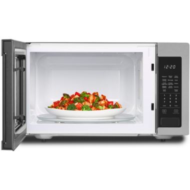 Whirlpool 1.6 Cu. Ft. Stainless Countertop Microwave. View a larger version of this product image.