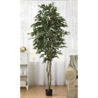 Alternate image 3 for Nearly Natural 6&#39; Smilax Silk Artificial Tree with Black Pot
