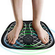 Evertone EMS Foot Massager, Folding Portable Electric Massage Mat