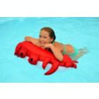 Alternate image 3 for The Pool Supply Shop 30" Sandy Seaside Rider Stuffed Floating Crab Swimming Pool Pillow