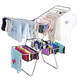 Stock Preferred Clothes Drying Rack in Silver