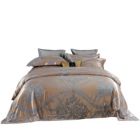 Alternate image 0 for Dolce Mela Home Decorative Dm803Q   Queen Size Duvet Cover Set Jacquard Top & 100% Cotton Inside