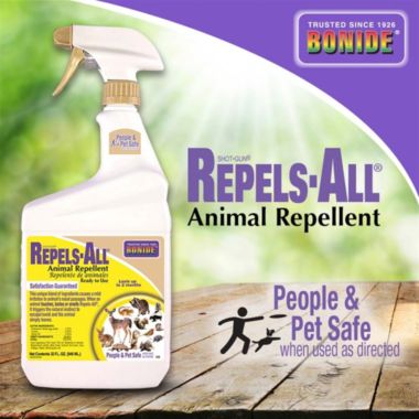 Bonide Repels All Ready-to-Use Repellent 1 Quart Spray. View a larger version of this product image.