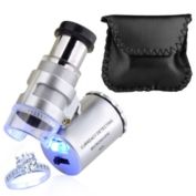 Insten 60X Magnifying Glass with LED Light Compatible with Jewel/ Watch Repair