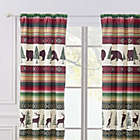 Alternate image 3 for Greenland Home Fashions Barefoot Bungalow Yosemite Window Panel Pair - 42x84", Campfire
