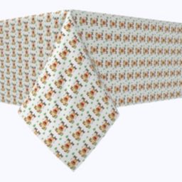 Fabric Textile Products, Inc. Rectangular Tablecloth, 100% Cotton, 60x104