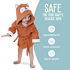 Alternate image 1 for BlueMello Ultra-Soft Baby Fox Bathrobe for Infants 0-6 Months - Hooded Bath Towel Essential for Boy Toddlers - Perfect Baby Girl Shower Gift