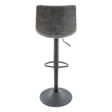 LeisureMod Tilbury Modern Adjustable Bar Stool With Footrest & 360-Degree Swivel Set of 2. View a larger version of this product image.