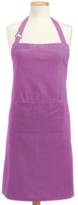 Contemporary Home Living 32&#39; x 28&#39; Purple Colored Adjustable Chefs Orchid Apron