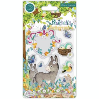Craft Consortium Bluebells and Buttercups Stamp Set Donkey. View a larger version of this product image.