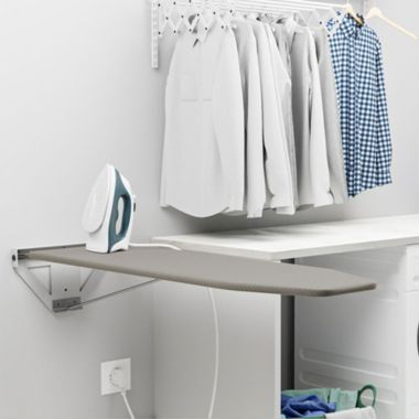 Infinity Merch Ironing Board Wall Mounted Rotating Grey. View a larger version of this product image.