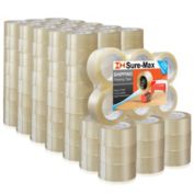 Sure-Max Premium Carton Packing Tape 1.8 mil 330 Feet (110 yards) - Clear