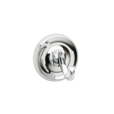 Smedbo Villa Towel Hook, Polished Chrome. View a larger version of this product image.