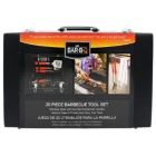 Alternate image 2 for Mr. Bar-B-Q 20 Piece Stainless Steel Barbecue Tool Set with Carrying Case 94006Y