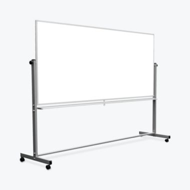 Luxor 96"W x 40"H Double-Sided Magnetic Whiteboard. View a larger version of this product image.