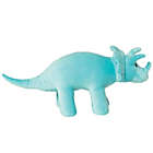 Alternate image 2 for Manhattan Toy Spike Velveteen Triceratops Dinosaur Stuffed Animal, 9.5&quot;
