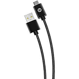 iEssentials - Charge & Sync Cable USB-C - A Braid 6ft Blk