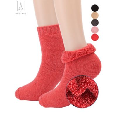 thick wool bed socks