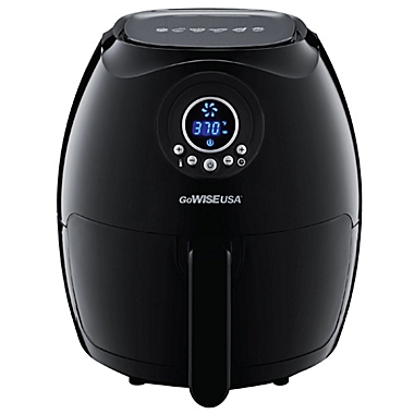 GoWISE 3.7-Quart Digital Air Fryer + 100 Recipes - Black. View a larger version of this product image.