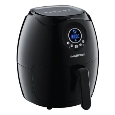 GoWISE 3.7-Quart Digital Air Fryer + 100 Recipes - Black. View a larger version of this product image.