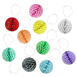Wrapables Mini Honeycomb Ball Party Decorations, (Set of 10), 2