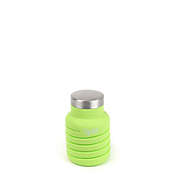 Que Factory Lime Green Spiral Collapsible Water Bottle - 12 oz.