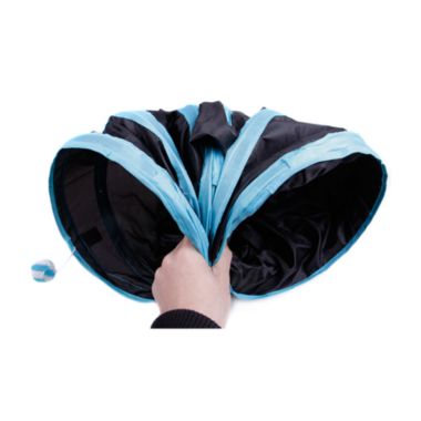 AroPaw Collapsible Cat Tunnel Tube Interactive Indoor Cats Peek Hole Kitten Toys. View a larger version of this product image.