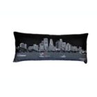 Alternate image 0 for Beyond Cushions Montreal Queen Night Embroidered Skyline Pillow