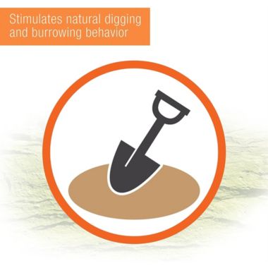 Zilla Heat Conducting Ground English Walnut Shells Desert Blend, 25 qt. View a larger version of this product image.