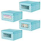 Alternate image 2 for mDesign Soft Fabric Child/Kid Storage Organizer Box - 4 Pack
