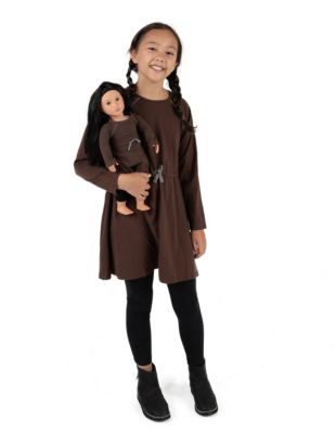 Leveret Girls and Doll Bow Tie Dress