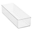 Alternate image 0 for mDesign Plastic Drawer Organizer Bin for Closets - Clear