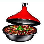 Bruntmor Cruset Tangine/All Clad Tagin For Tajine Dish All Clad 4-Quart Cooking Pot. Small Moroccan Tagine Le Creuset. Tagines Pots With Red Diffuser