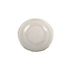 Alternate image 0 for BIDK Home 8.50" Clear White Ice Glass Salad Plate with Gold Rim