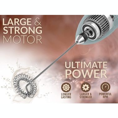 Zulay Kitchen Milk Frother (Without Stand). View a larger version of this product image.