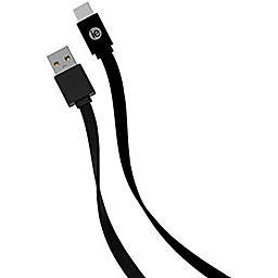 iEssentials - Charge & Sync Cable USB-C - A Flat 4ft Blk