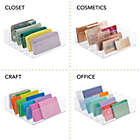 Alternate image 2 for mDesign Plastic Divided Purse Storage Organizer for Closets