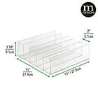 Alternate image 3 for mDesign Plastic Divided Purse Storage Organizer for Closets