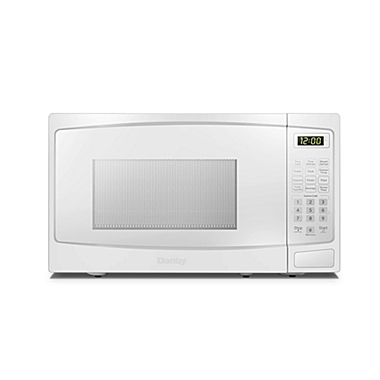 Danby DBMW0720BWW 0.7 cu. ft. Countertop Microwave in White. View a larger version of this product image.