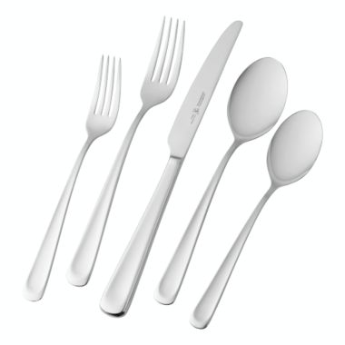 Henckels Silvano 45-pc 18/10 Stainless Steel Flatware Set. View a larger version of this product image.