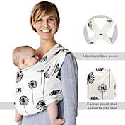 Baby K&#39;tan Pre-Wrapped Ready To Wear Baby Carrier  Dandelion Print M