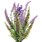 Alternate image 2 for Allstate 11.5" Lavender Bundle Artificial Floral Half Bouquet