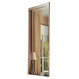 BrandtWorks Modern Floor Mirror with Chrome Finish - 21.5" x 71"